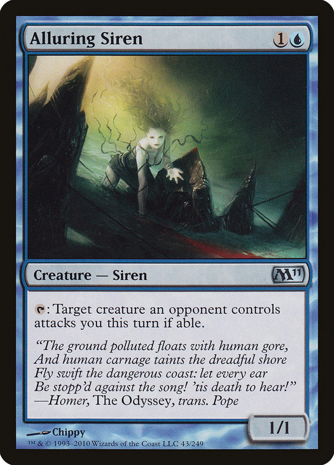 Alluring Siren [Magic 2011] | Card Merchant Takapuna