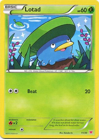 Lotad (11/30) [XY: Trainer Kit 2 - Latias] | Card Merchant Takapuna