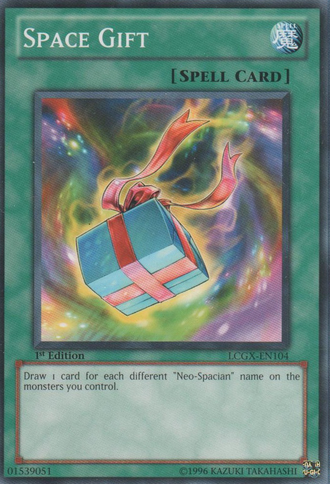 Space Gift [LCGX-EN104] Common | Card Merchant Takapuna