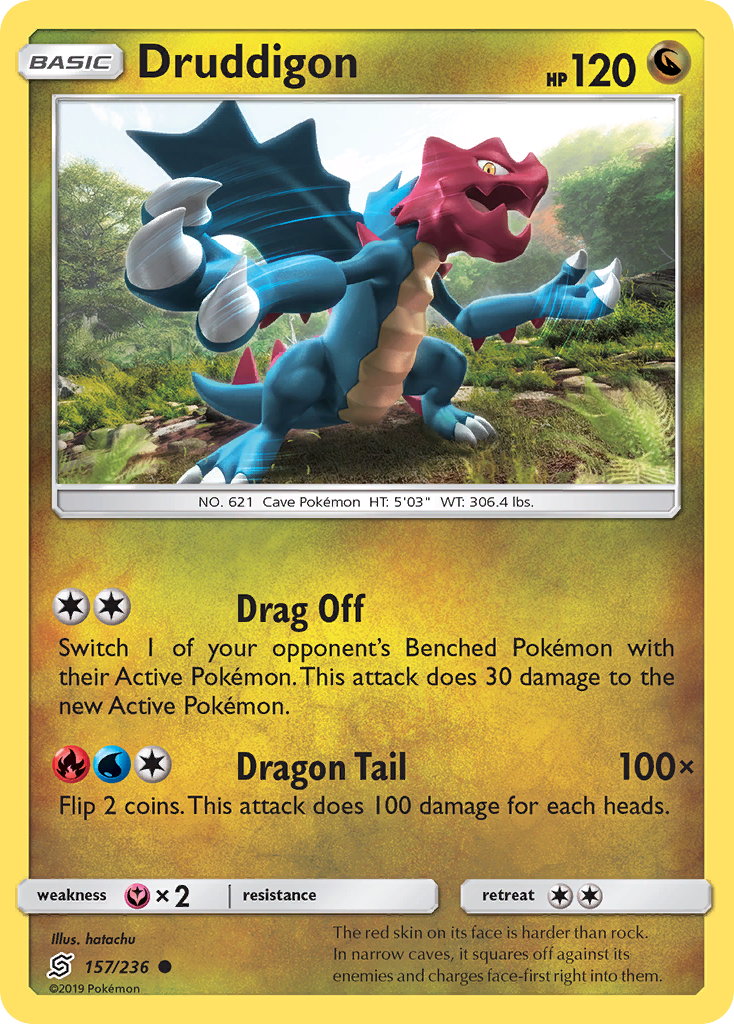 Druddigon (157/236) [Sun & Moon: Unified Minds] | Card Merchant Takapuna