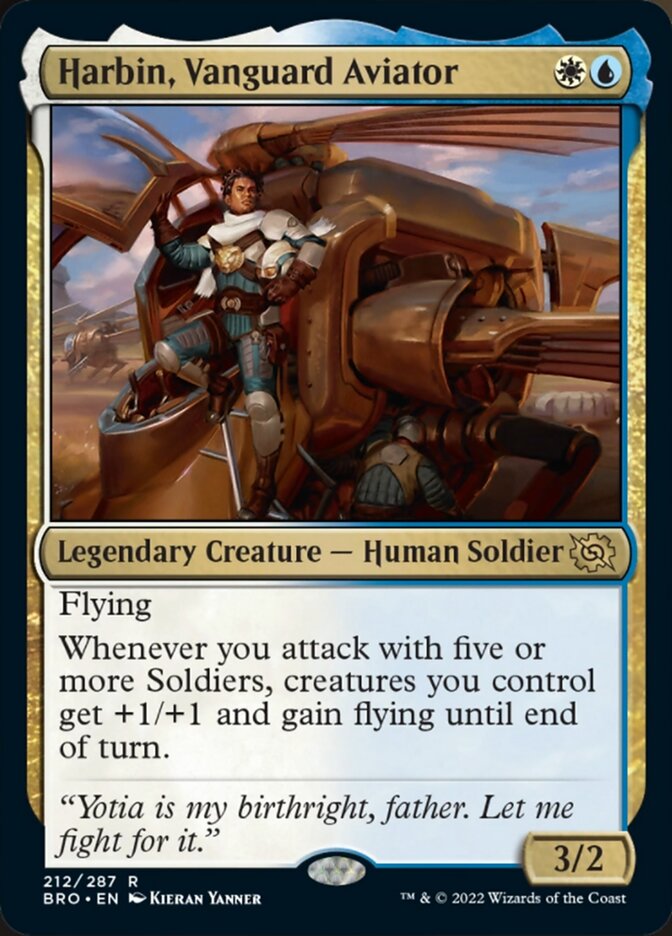 Harbin, Vanguard Aviator [The Brothers' War] | Card Merchant Takapuna