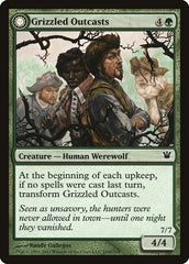 Grizzled Outcasts // Krallenhorde Wantons [Innistrad] | Card Merchant Takapuna