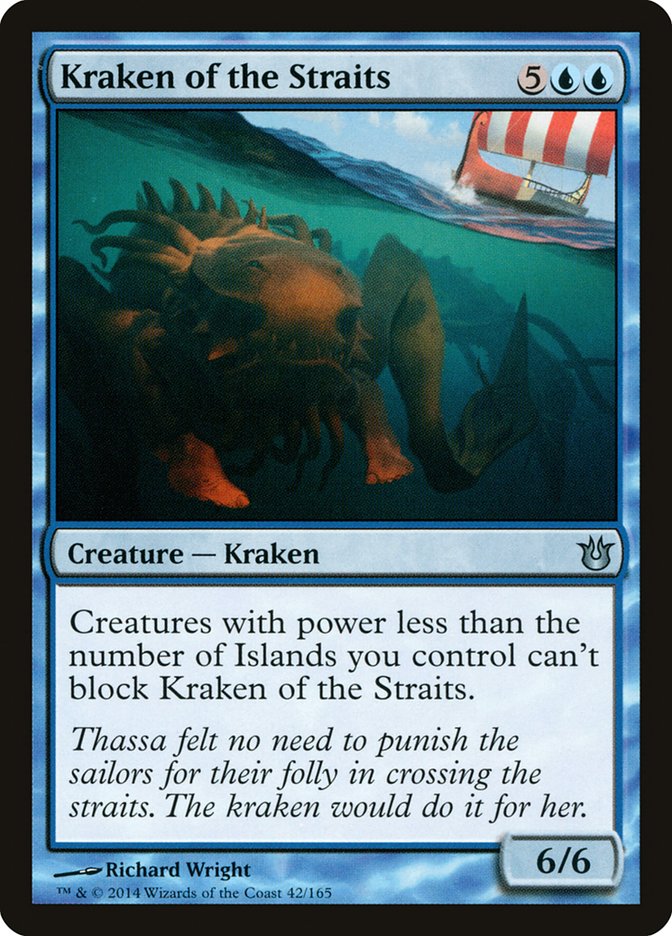 Kraken of the Straits [Born of the Gods] | Card Merchant Takapuna