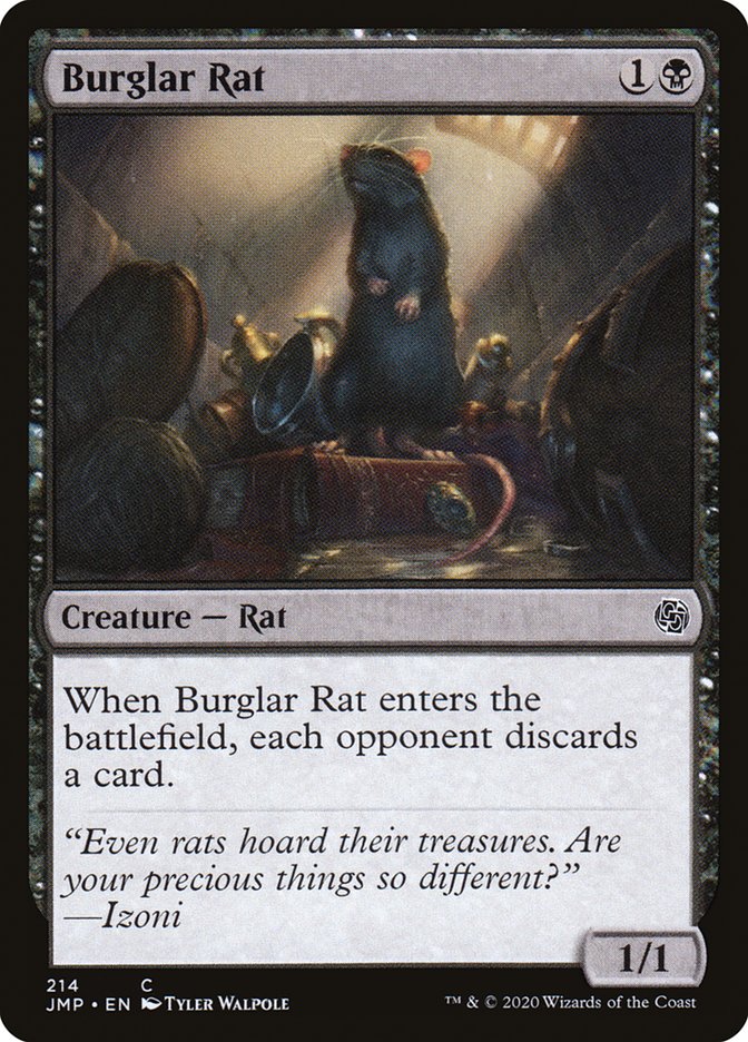 Burglar Rat [Jumpstart] | Card Merchant Takapuna