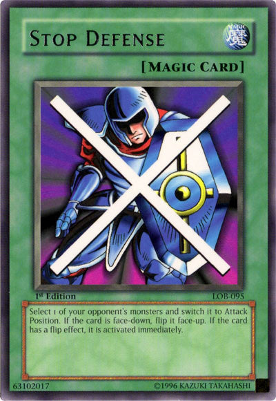 Stop Defense [LOB-095] Rare | Card Merchant Takapuna