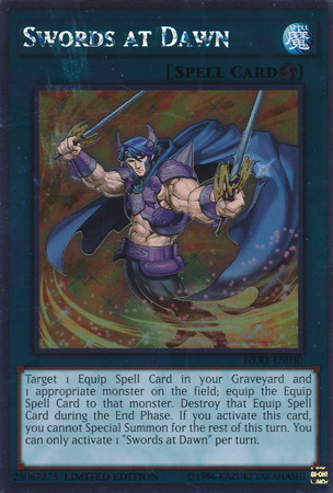 Swords at Dawn [NKRT-EN030] Platinum Rare | Card Merchant Takapuna