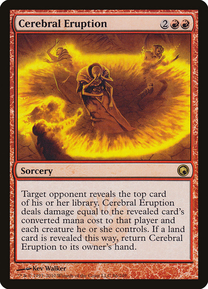 Cerebral Eruption [Scars of Mirrodin] | Card Merchant Takapuna