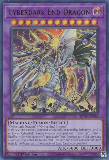 Cyberdark End Dragon [SDCS-EN044] Ultra Rare | Card Merchant Takapuna