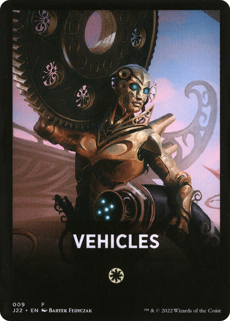 Vehicles Theme Card [Jumpstart 2022 Front Cards] | Card Merchant Takapuna