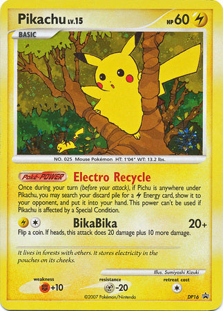 Pikachu (DP16) [Countdown Calendar Promos] | Card Merchant Takapuna