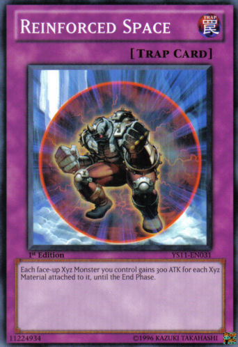 Reinforced Space [YS11-EN031] Common | Card Merchant Takapuna