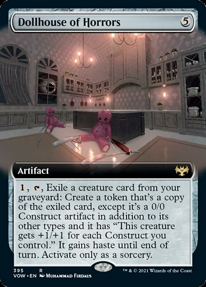 Dollhouse of Horrors (Extended Art) [Innistrad: Crimson Vow] | Card Merchant Takapuna