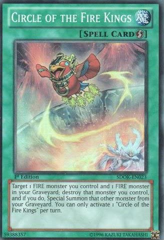 Circle of the Fire Kings [SDOK-EN023] Super Rare | Card Merchant Takapuna