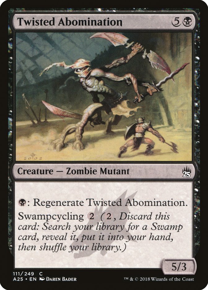 Twisted Abomination [Masters 25] | Card Merchant Takapuna