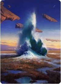 Flooded Strand Art Card [Zendikar Rising Art Series] | Card Merchant Takapuna