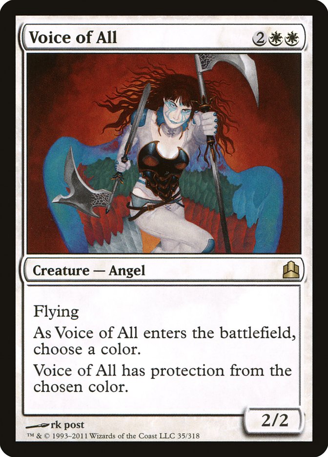 Voice of All [Commander 2011] | Card Merchant Takapuna