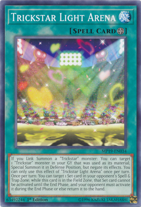 Trickstar Light Arena [MP19-EN034] Common | Card Merchant Takapuna