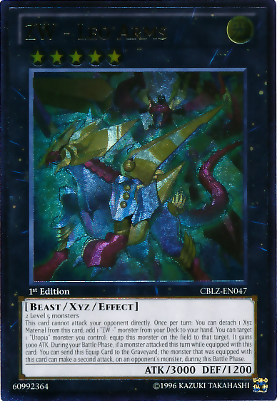 ZW - Leo Arms [CBLZ-EN047] Ultimate Rare | Card Merchant Takapuna