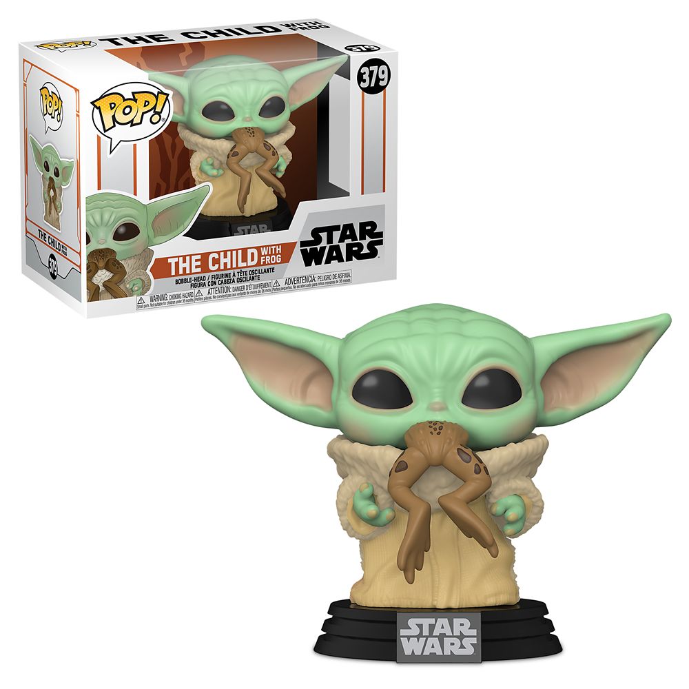 Star Wars - The Child with frog Pop! 379 | Card Merchant Takapuna