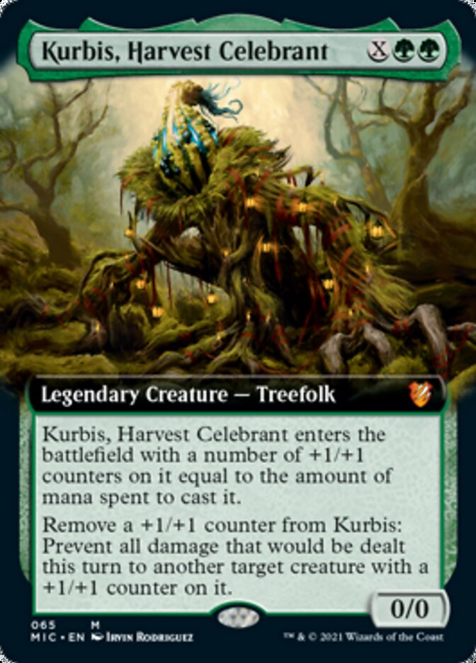 Kurbis, Harvest Celebrant (Extended Art) [Innistrad: Midnight Hunt Commander] | Card Merchant Takapuna