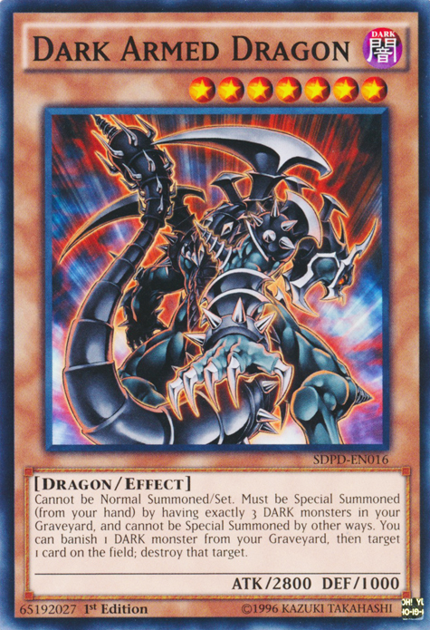 Dark Armed Dragon [SDPD-EN016] Common | Card Merchant Takapuna