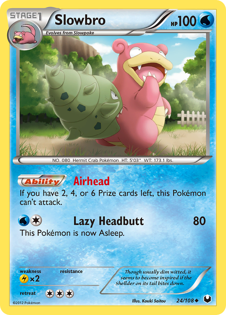 Slowbro (24/108) [Black & White: Dark Explorers] | Card Merchant Takapuna