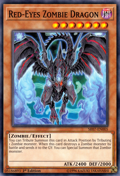 Red-Eyes Zombie Dragon [SR07-EN005] Common | Card Merchant Takapuna