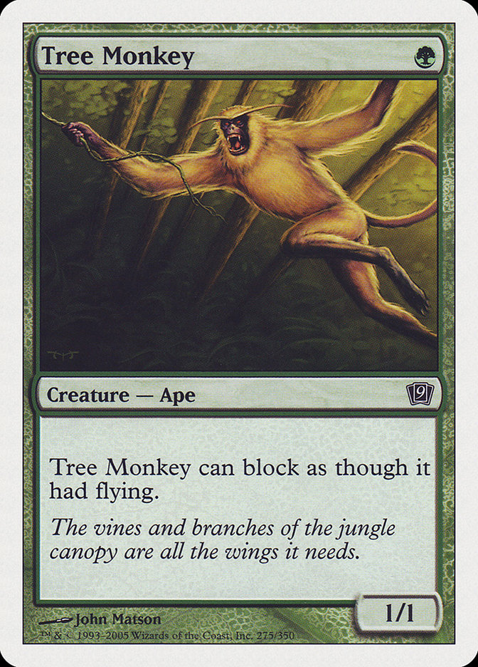 Tree Monkey [Ninth Edition] | Card Merchant Takapuna