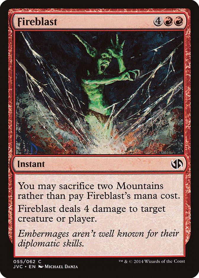 Fireblast [Duel Decks Anthology] | Card Merchant Takapuna