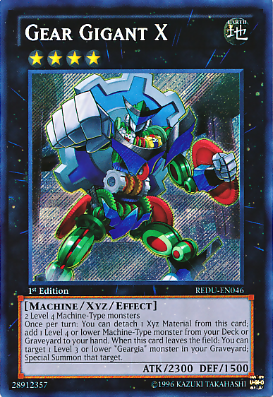 Gear Gigant X [REDU-EN046] Secret Rare | Card Merchant Takapuna