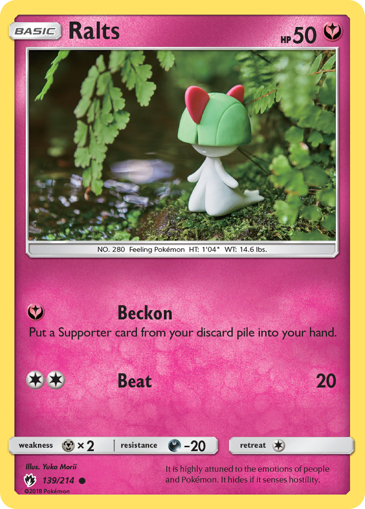 Ralts (139/214) [Sun & Moon: Lost Thunder] | Card Merchant Takapuna