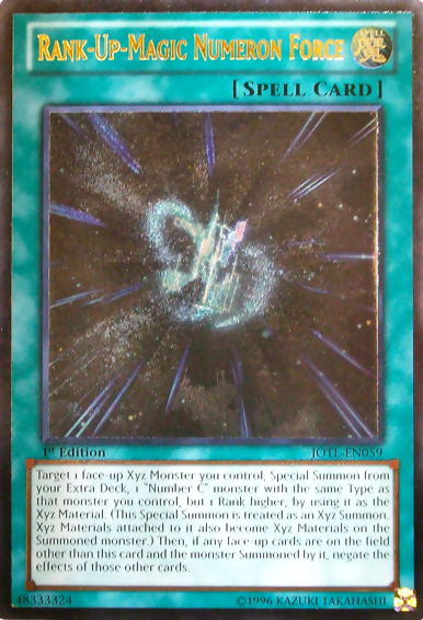 Rank-Up-Magic Numeron Force (UTR) [JOTL-EN059] Ultimate Rare | Card Merchant Takapuna