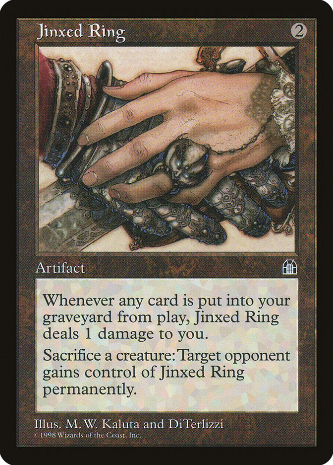 Jinxed Ring [Stronghold] | Card Merchant Takapuna