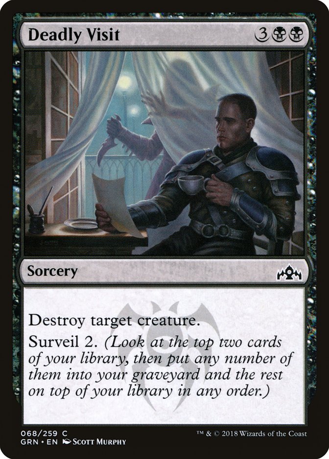 Deadly Visit [Guilds of Ravnica] | Card Merchant Takapuna