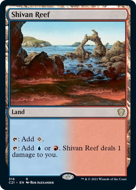 Shivan Reef [Commander 2021] | Card Merchant Takapuna