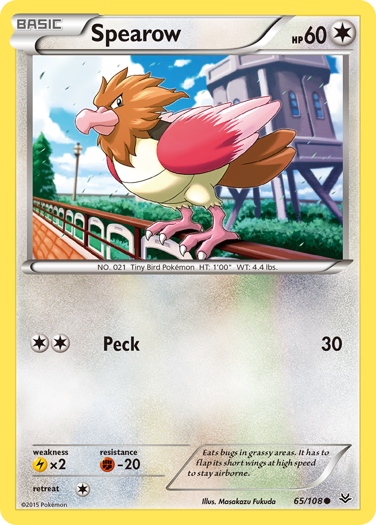 Spearow (65/108) [XY: Roaring Skies] | Card Merchant Takapuna