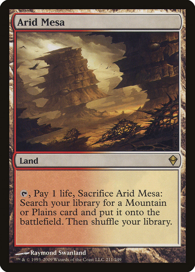 Arid Mesa [Zendikar] | Card Merchant Takapuna