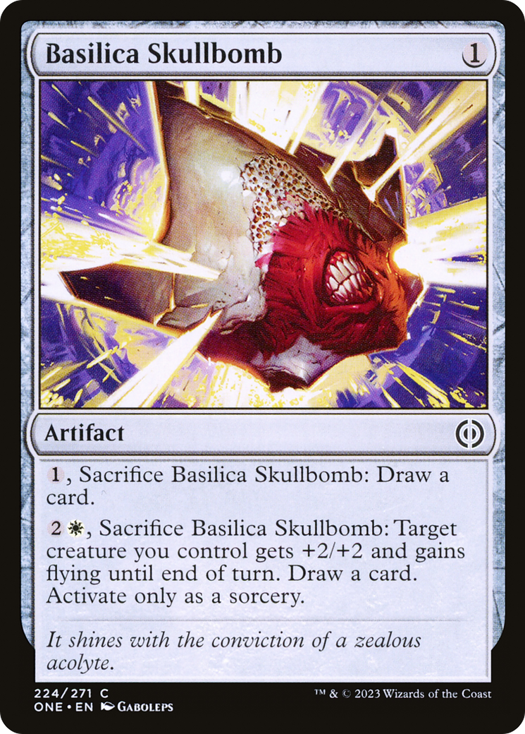 Basilica Skullbomb [Phyrexia: All Will Be One] | Card Merchant Takapuna