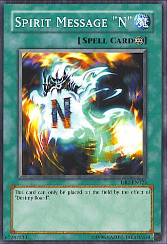 Spirit Message "N" [DB2-EN023] Common | Card Merchant Takapuna