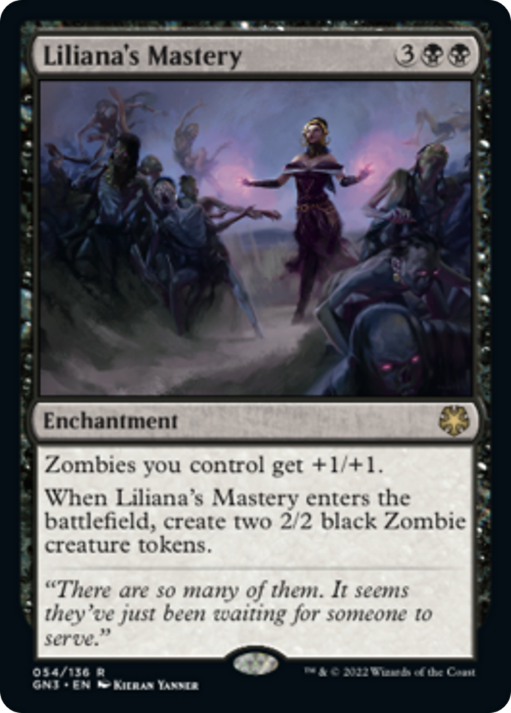 Liliana's Mastery [Game Night: Free-for-All] | Card Merchant Takapuna