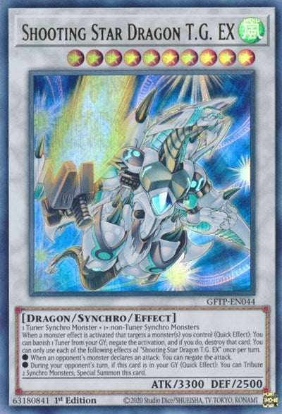 Shooting Star Dragon T.G. EX [GFTP-EN044] Ultra Rare | Card Merchant Takapuna