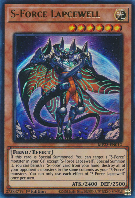 S-Force Lapcewell [MP23-EN012] Ultra Rare | Card Merchant Takapuna