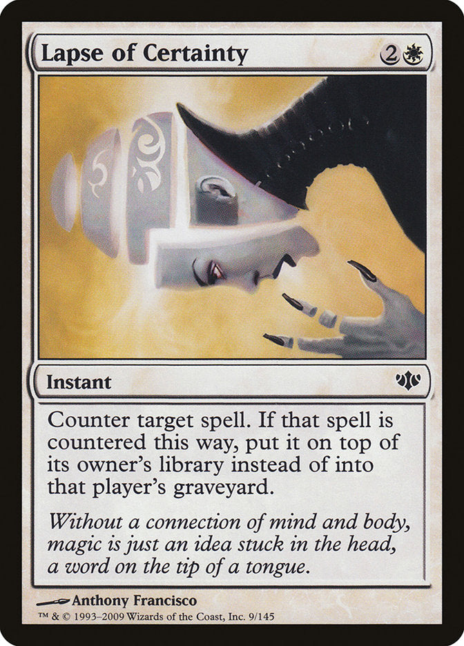 Lapse of Certainty [Conflux] | Card Merchant Takapuna