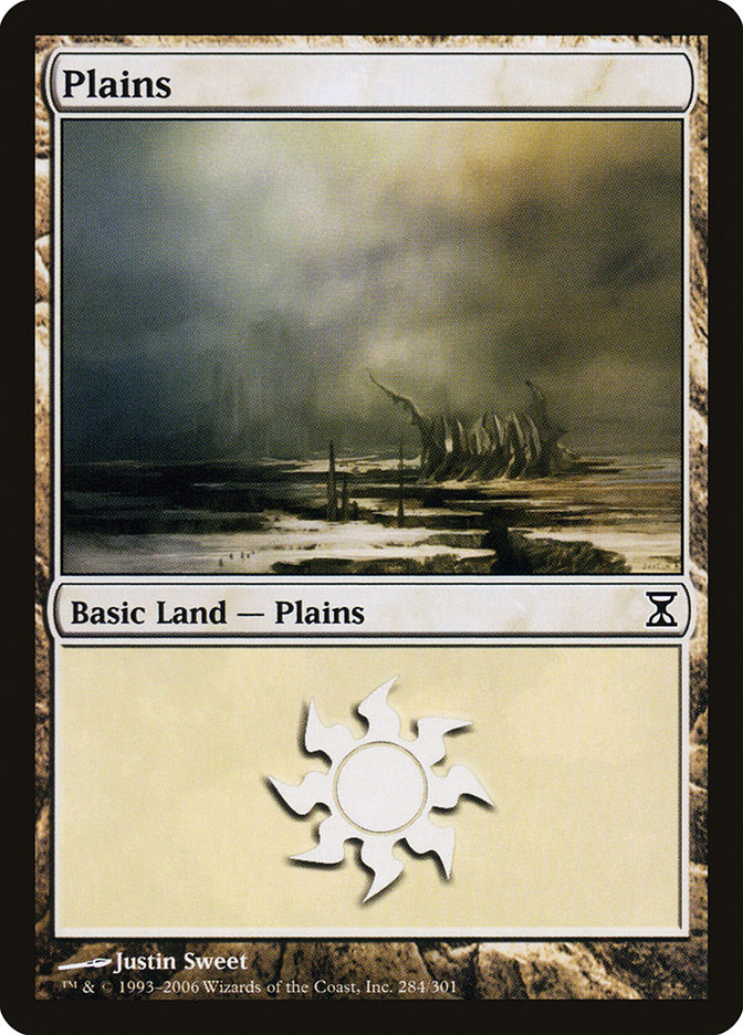 Plains (284) [Time Spiral] | Card Merchant Takapuna