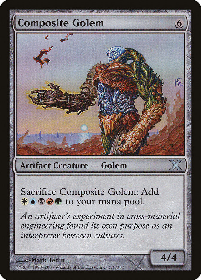 Composite Golem [Tenth Edition] | Card Merchant Takapuna