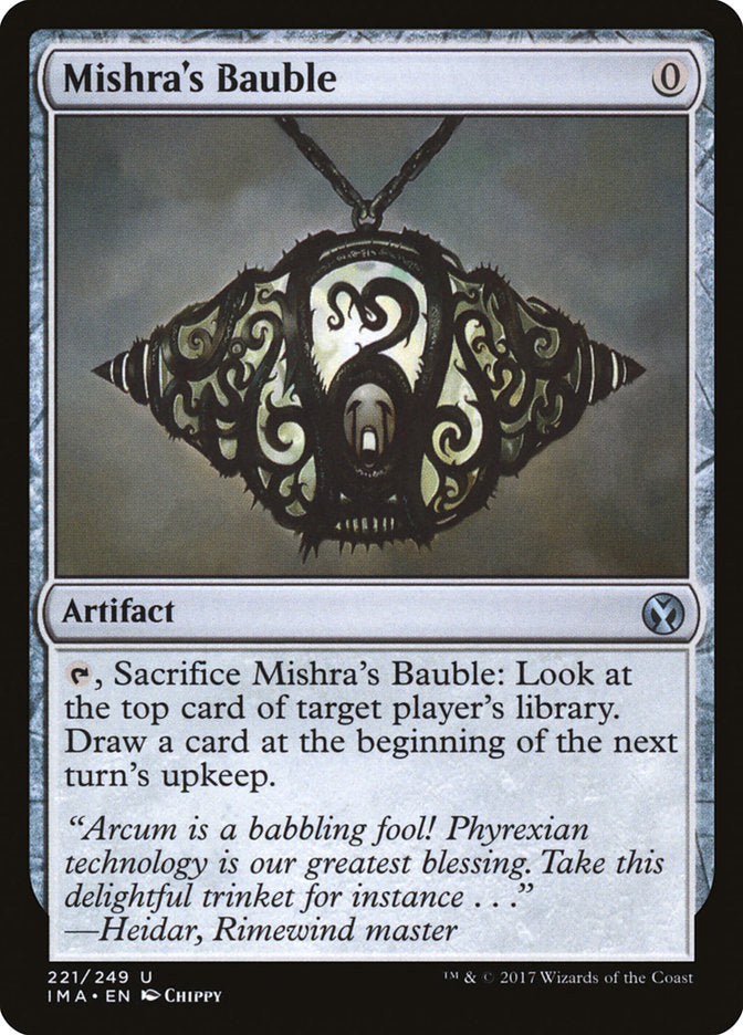 Mishra's Bauble [Iconic Masters] | Card Merchant Takapuna