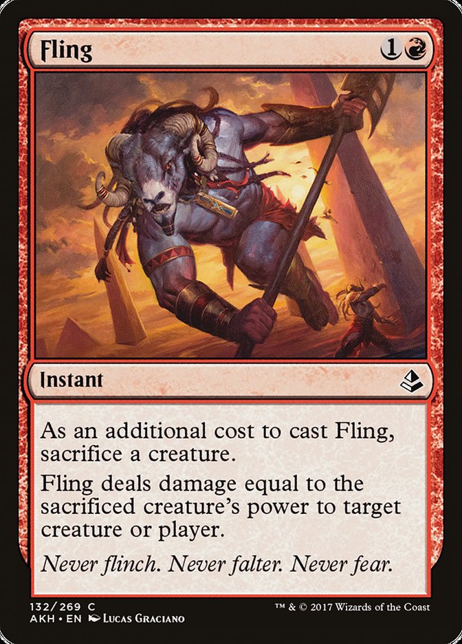 Fling [Amonkhet] | Card Merchant Takapuna