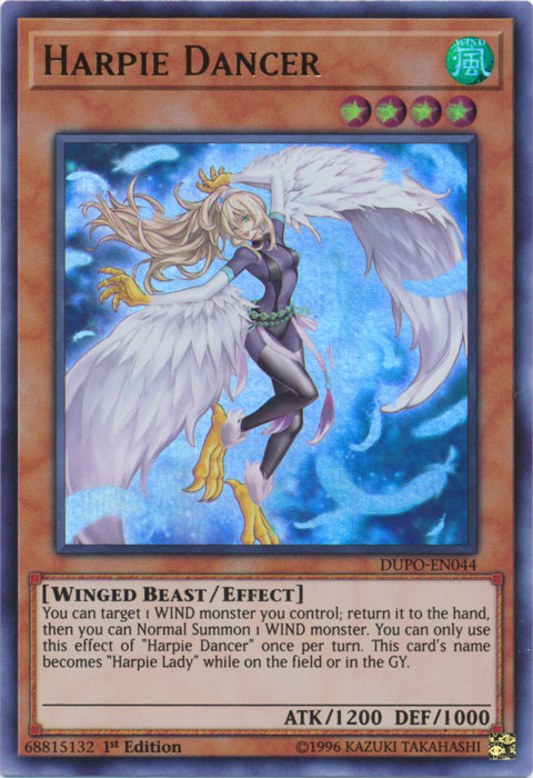 Harpie Dancer [DUPO-EN044] Ultra Rare | Card Merchant Takapuna