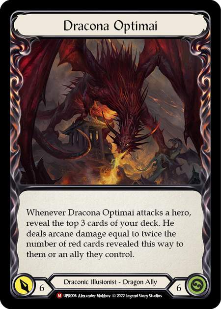 Invoke Dracona Optimai // Dracona Optimai [UPR006] (Uprising) | Card Merchant Takapuna