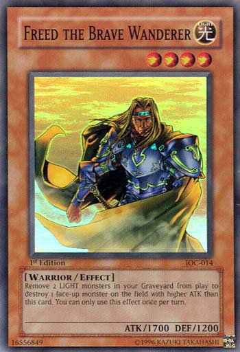 Freed the Brave Wanderer [IOC-014] Super Rare | Card Merchant Takapuna